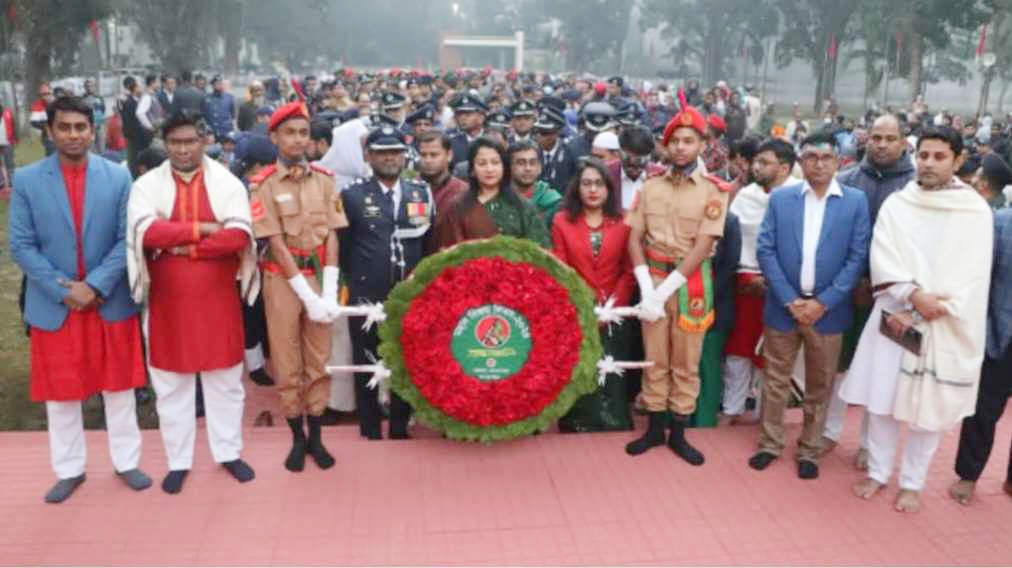 টাঙ্গাইলে নানা কর্মসূচির মধ্য দিয়ে মহান বিজয় দিবস উদযাপিত